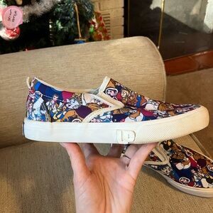 Disney enchanted winter beauty and the beast slip on shoes